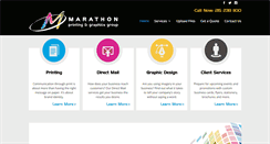 Desktop Screenshot of marathonprinting.com